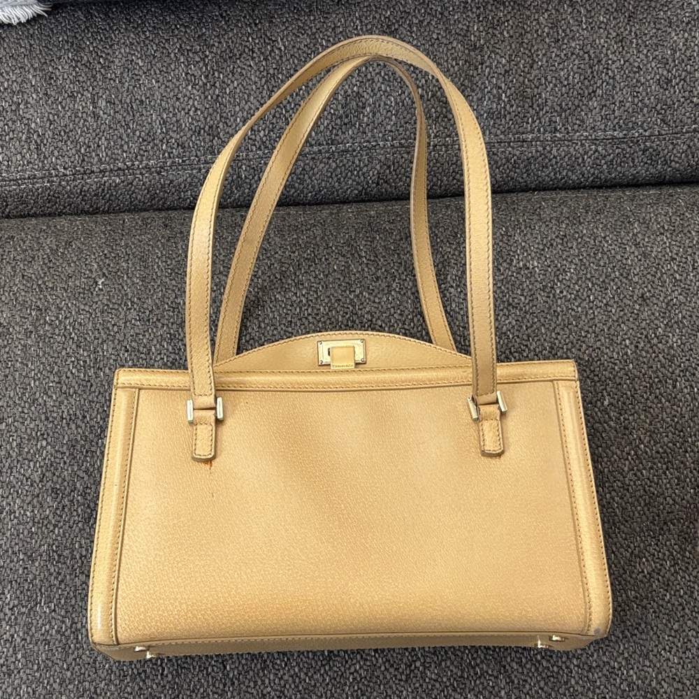 Vintage Tiffany & Co Yellow Handbag